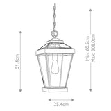 Ravine Grand Chain Lantern in Western Bronze