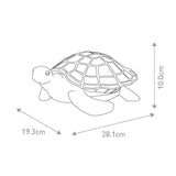Tiffany Animal Lamps - Sawback Turtle Table Lamp