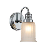 Swell Polished Chrome Wall Light Fixture