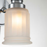 Swell Polished Chrome Wall Light Fixture