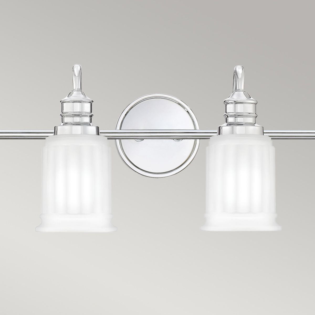 Swell 4-Light Polished Chrome Bathroom Wall Fixture