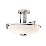 Elegant Taylor 3-Light Semi-Flush Ceiling Fixture