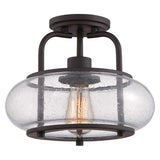 Vintage Elegance Semi-Flush Light Fixture
