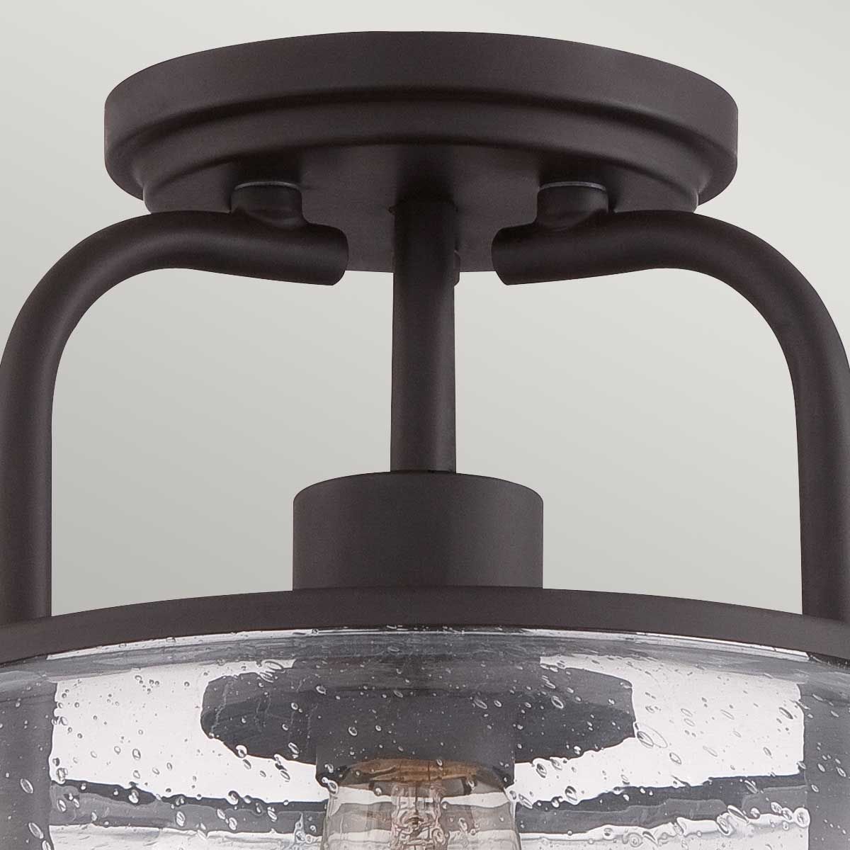 Vintage Elegance Semi-Flush Light Fixture