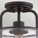 Vintage Elegance Semi-Flush Light Fixture