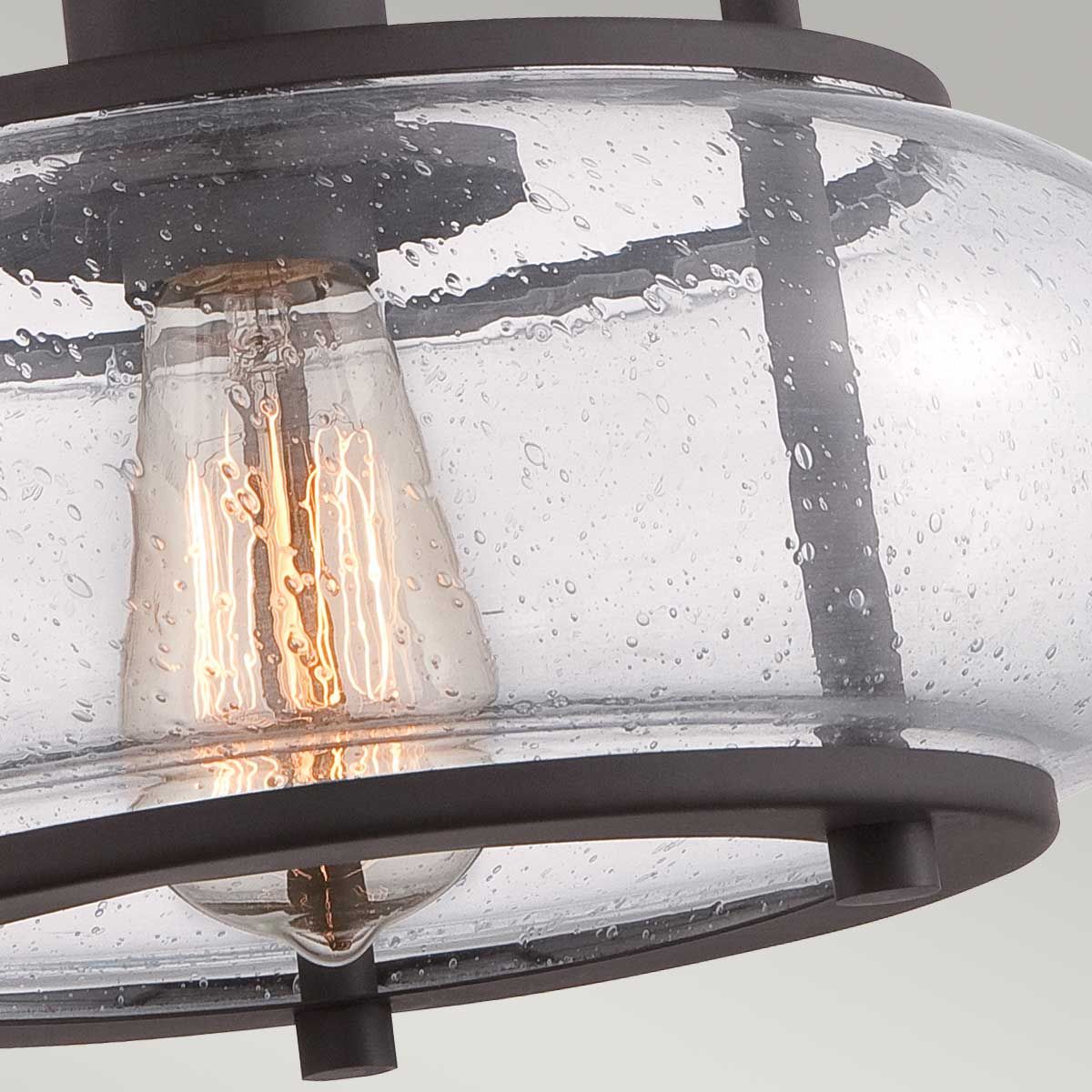 Vintage Elegance Semi-Flush Light Fixture