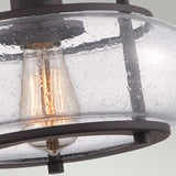 Vintage Elegance Semi-Flush Light Fixture