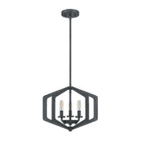 Vanguard Trilogy Black Steel Pendant