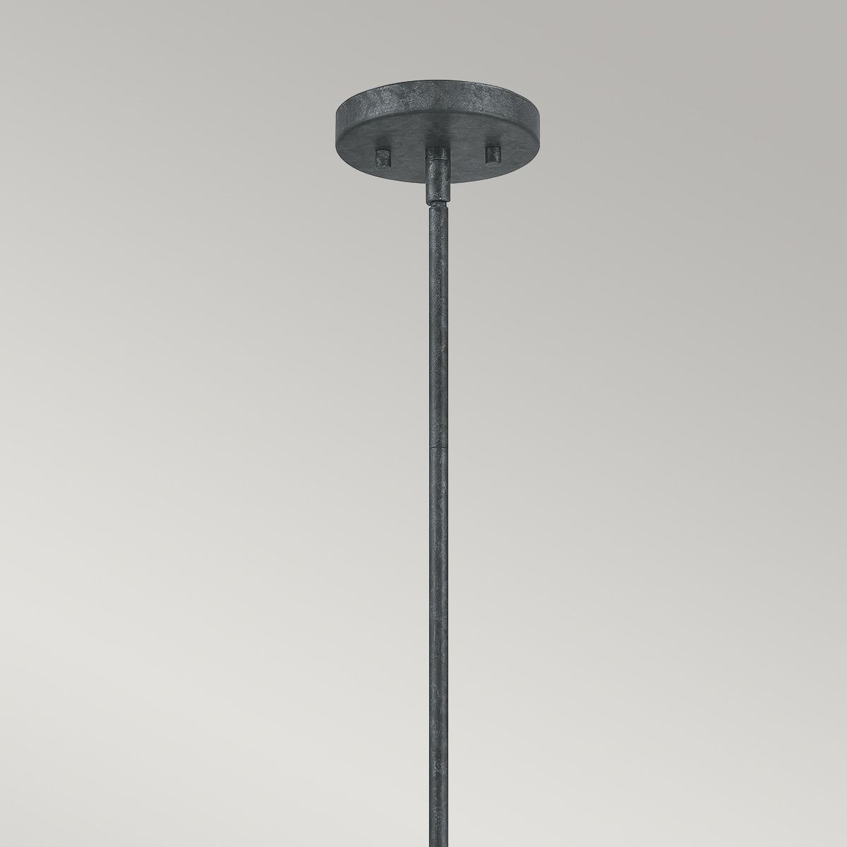 Vanguard Trilogy Black Steel Pendant