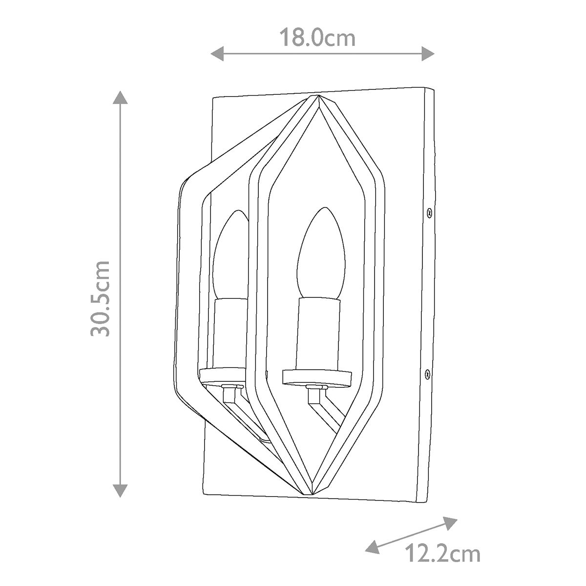 Vanguard Dual Light Vintage Wall Sconce
