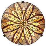 Valiant Bronze Tiffany Semi-Flush Illumination
