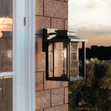 Wakefield Medium Exterior Wall Lantern - Earth Black Finish