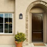 Wakefield Medium Exterior Wall Lantern - Earth Black Finish