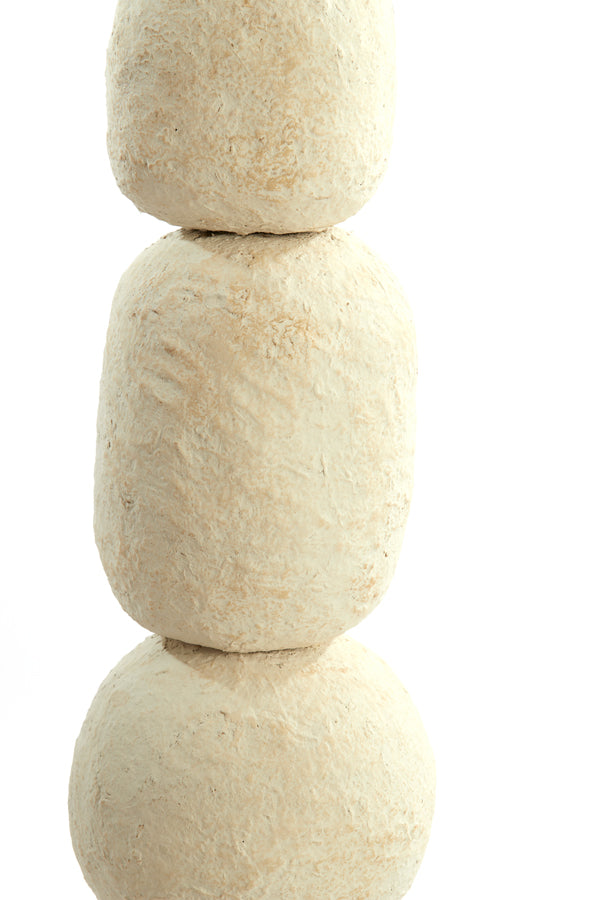 Elegant Marree Cream Floor Lamp, Ø30x135 cm