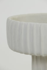 Elegant Cream Maja Cement Planter Ø40x30 cm