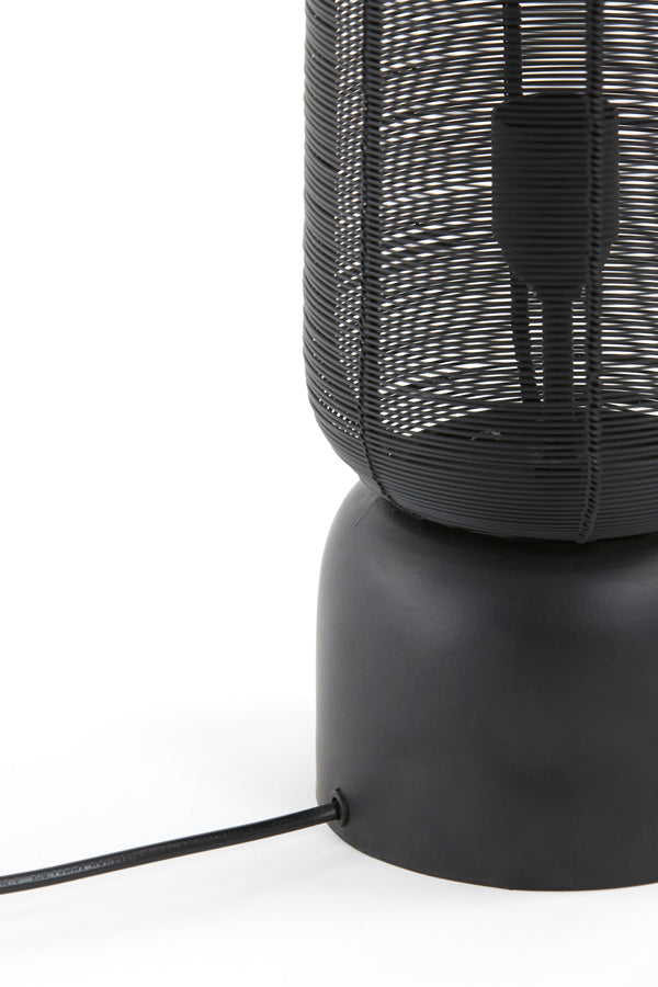 Contemporary Black Lezuza Table Lamp, 15.5 cm x 60.5 cm