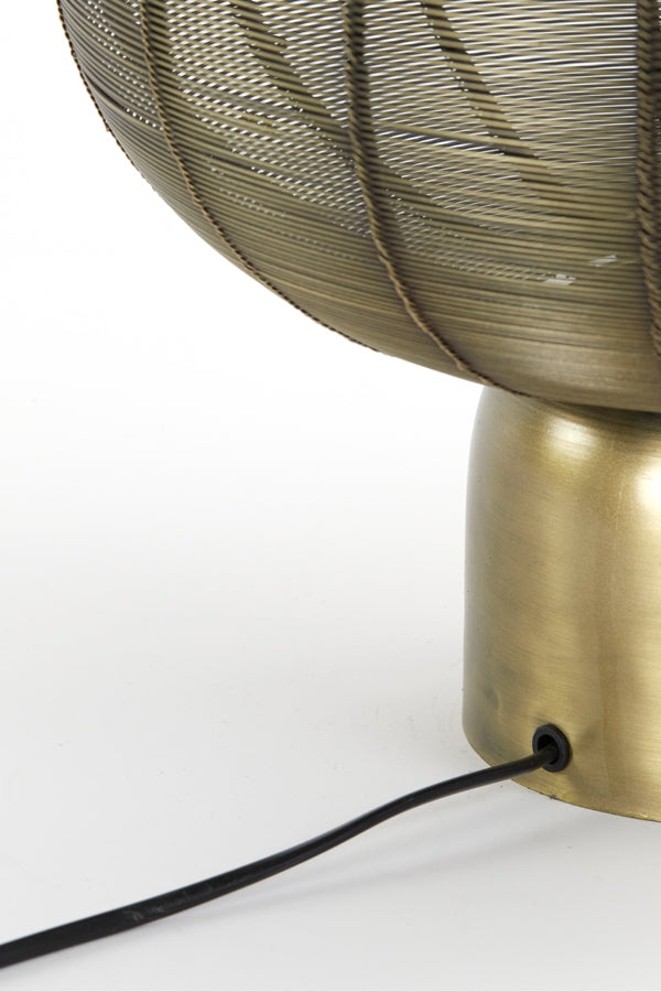 Suneko Antique Bronze Table Lamp - 35x46 cm Captivating Elegance
