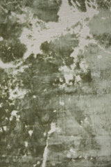 Olive Green & Light Grey Sjors Rug - 300x200 cm