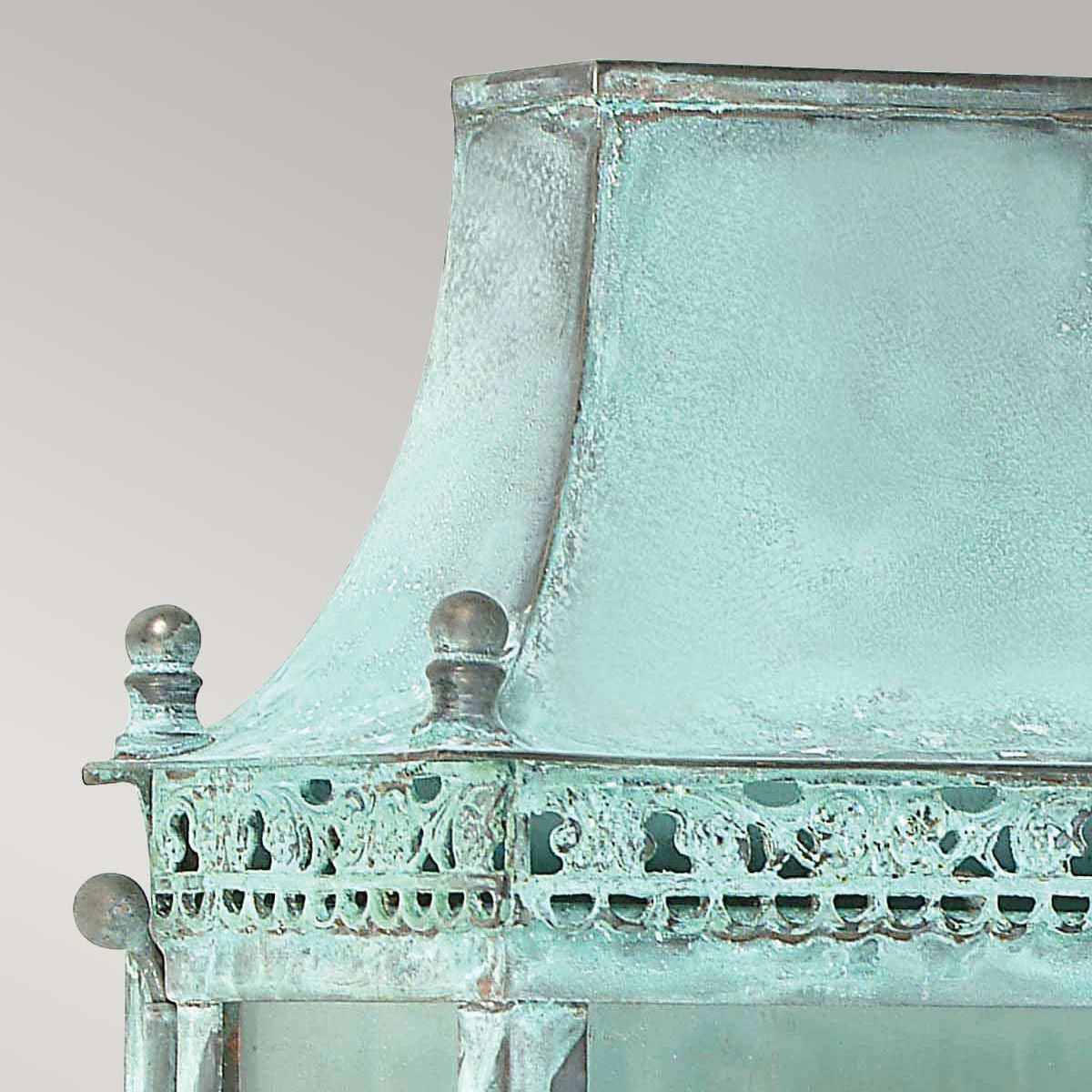 Regents Park Verdigris Wall Lantern