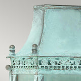 Regents Park Verdigris Wall Lantern
