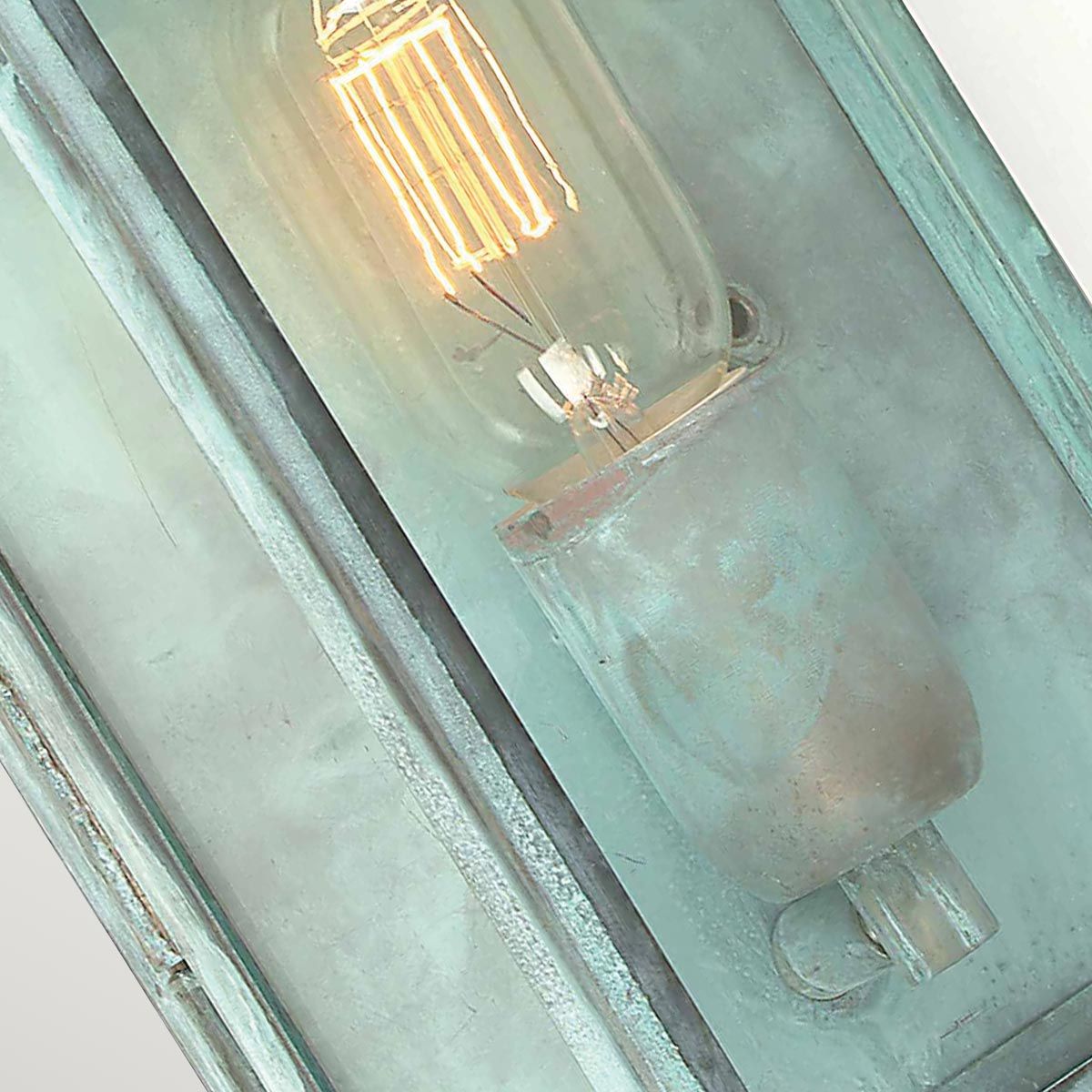 Regents Park Verdigris Wall Lantern