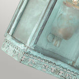 Regents Park Verdigris Wall Lantern