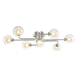 Reyna 7lt Semi Flush Polished Chrome Frame Only