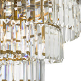Rhapsody 12 Light Chandelier Bronze Crystal