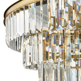Rhapsody 12 Light Chandelier Bronze Crystal