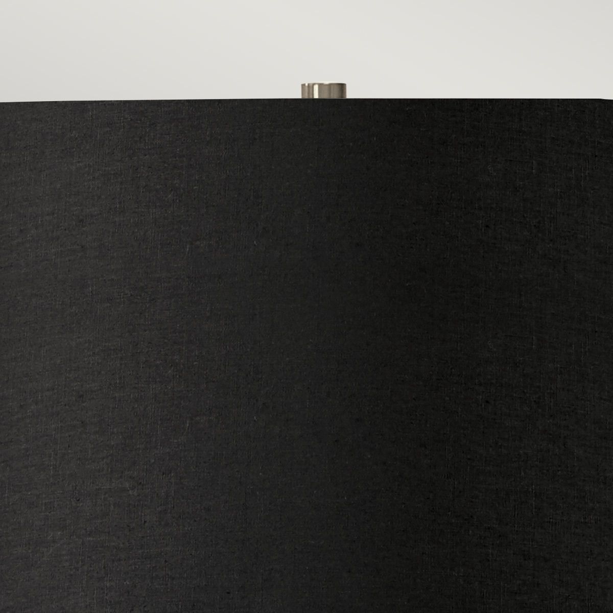 Ripple 1 Light Table Lamp - White with Black Shade White with Black Shade