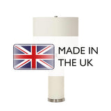 Elegant Ripple Porcelain Table Lamp