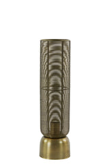 Antique Bronze Lezuza Table Lamp - Ø13.5x49.5 cm