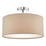 Ronda Ecru Faux Silk Easy Fit Shade 40cm