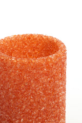 Amber Glow Morita Glass Tealight Holder 7x7 cm