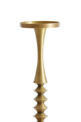Antique Bronze Elegance: Mistry Candle Holder (Ø11x40 cm)