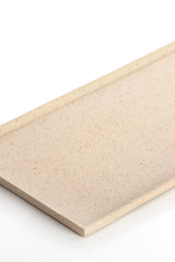 Maes Sandstone Dish with Light Brown Speckles, 40x19x1 cm