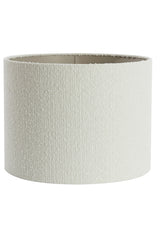 Elegant White Bolero Cylinder Shade 40x40x30 cm