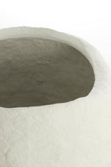 Elegant Tingri Cream Vase - 39x58 cm Masterpiece