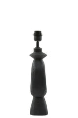 Django Wood Matte Black Lamp Base 11x9x45 cm
