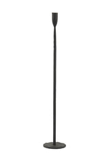 Tall Icarus Matte Black Candle Holder 10.5x60 cm