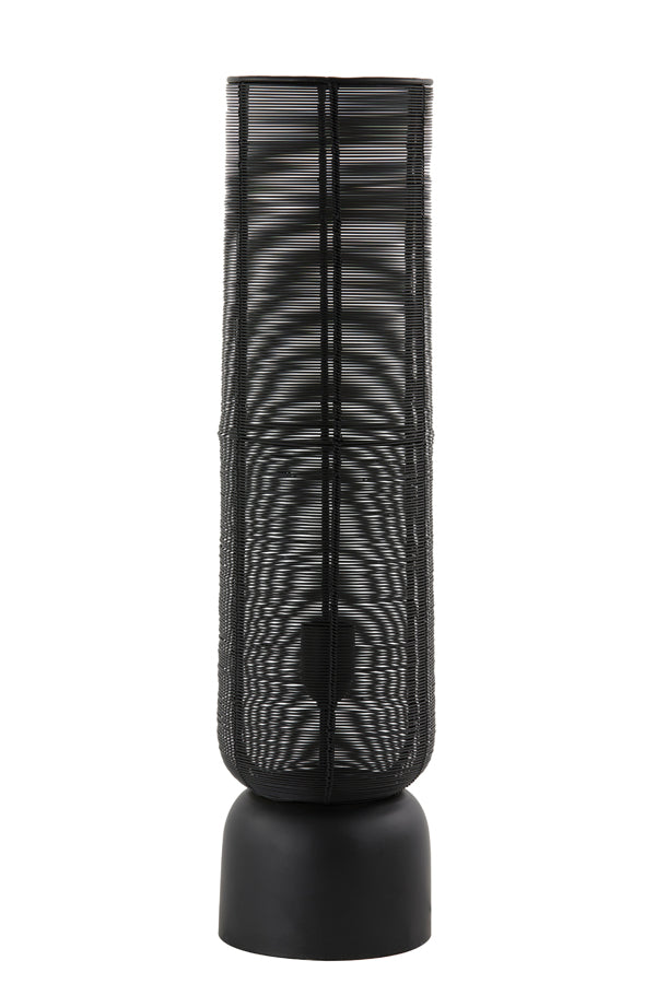 Contemporary Black Lezuza Table Lamp, 15.5 cm x 60.5 cm