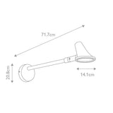 Illuminated Elegance: Selma Exterior Sign Light