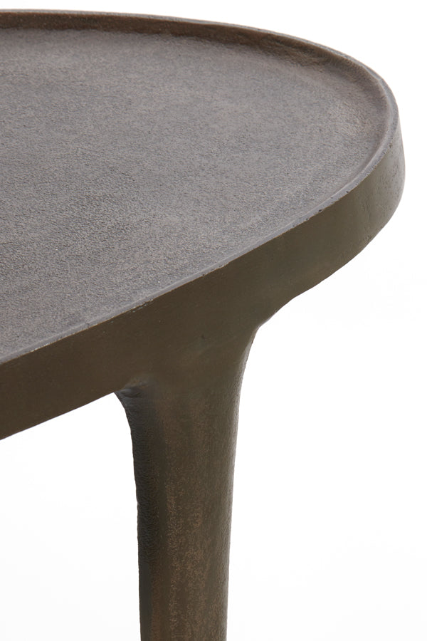 Elegant Arica Console 110x43x80 cm in Rich Dark Brown Finish