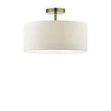SF0175 Semi Flush Suspension Antique Brass Bracket Only