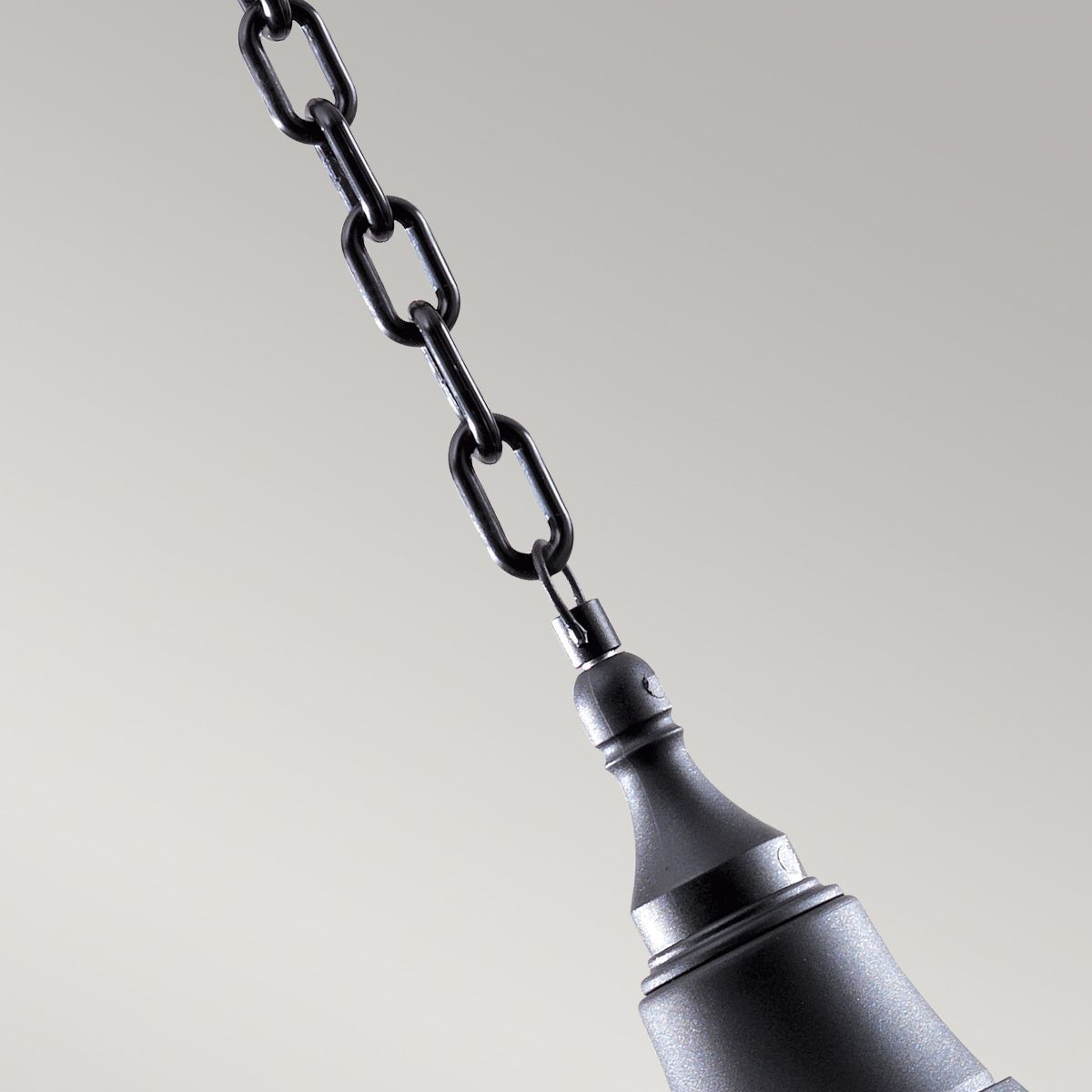 Elegant Coastal Black Chain Lantern