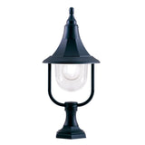 Elegant Black Shannon Pedestal Light