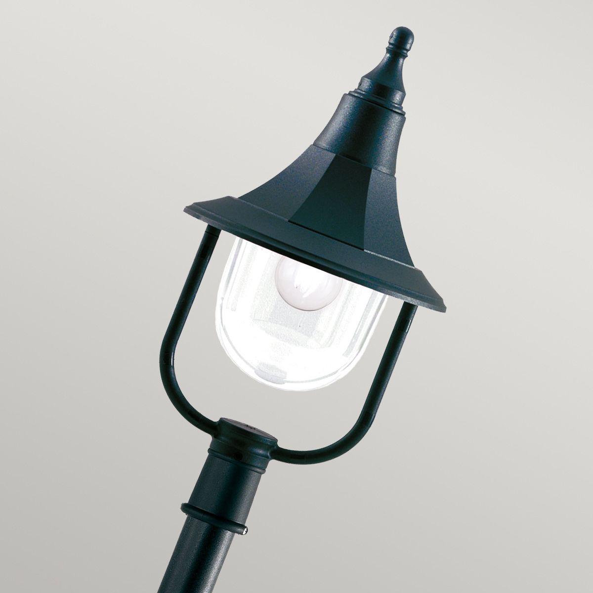 Shannon Black Outdoor Pillar Light