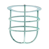 Sheldon and Somerton Cage Accent - Verdigris Finish