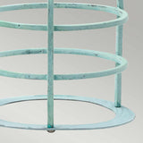 Sheldon and Somerton Cage Accent - Verdigris Finish