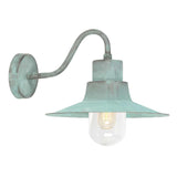 Sheldon Verdigris Coastal Brass Wall Lantern